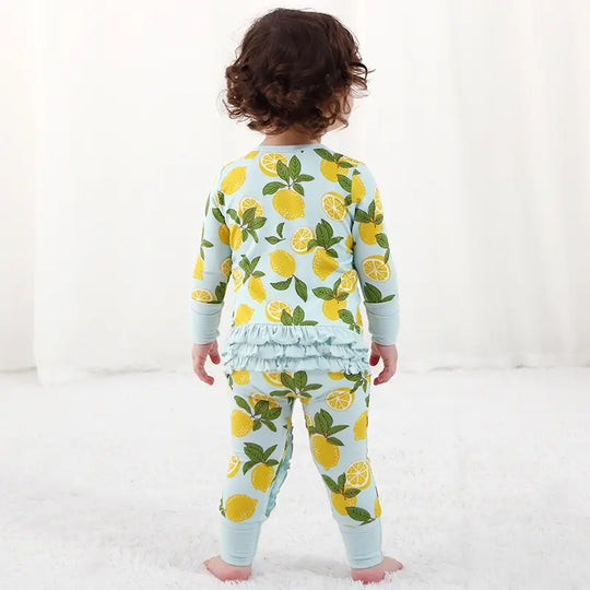 Custom Fruit Pattern Zipper Baby Romper Manufacturer