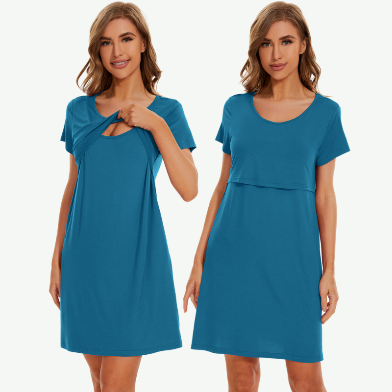 Bamboo Maternity/Nursing Nightgown Bulk-2213810021