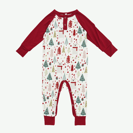 Custom Christmas Newborn Pajamas-2311820096