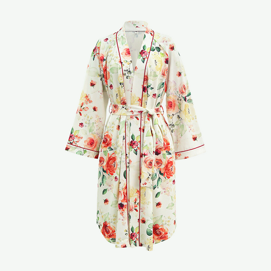 Wholesale Printed Women Kimono Robe-2215500097