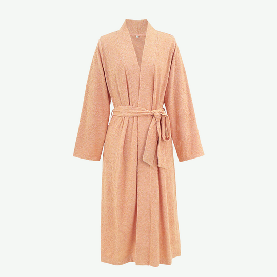 Wholesale Customed Women Jacquard Bathrobe-2311820013