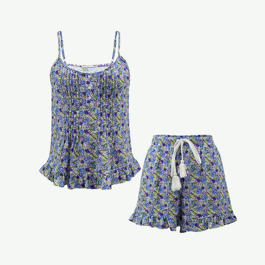 Conjunto de pijama de camisola con estampado digital Proveedor -2211820183