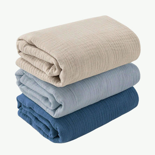 Supplier Wholesale Cotton Muslin Baby Blankets