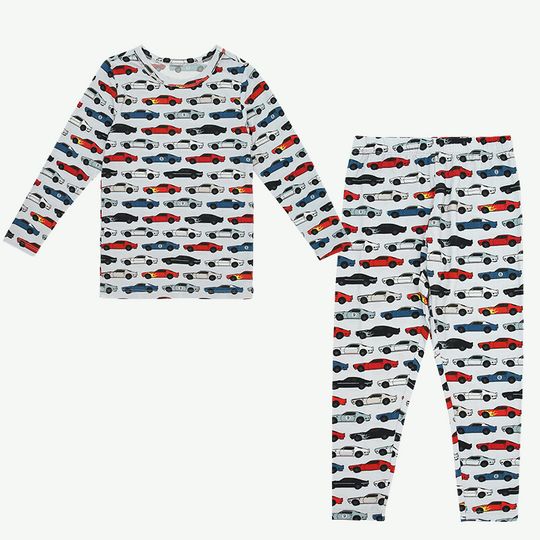 Wholesale Boy Car Printed Pj Lounge Set-2311290135