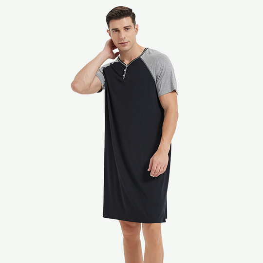 Bulk Men Modal Night Gown-G3813023