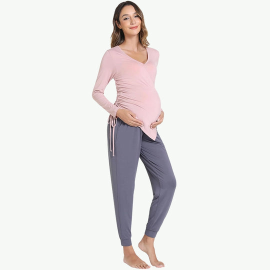 Customize Soft Maternity Loungewear Set Supplier