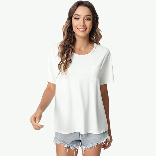 Factory Wholesale Bamboo Tee Shirts For Women