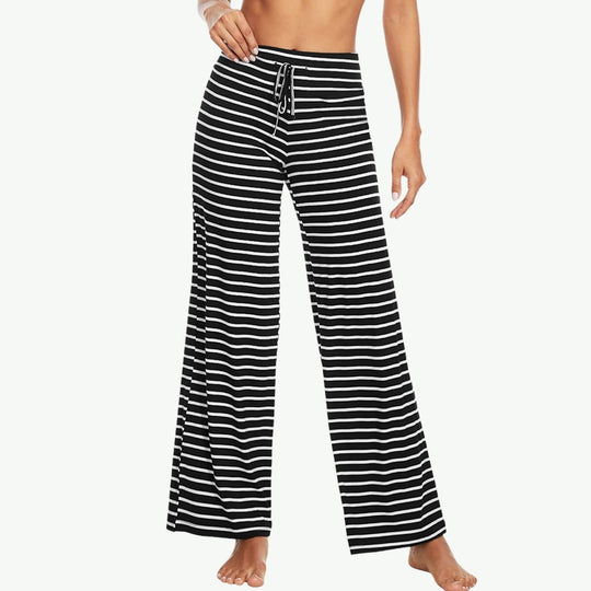 Women's Striped Lounge Soft Pj Pants Wholesale Pajama Pants Manufacturer