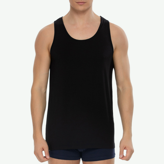 Wholesale Men Bamboo Undershirt -31129001