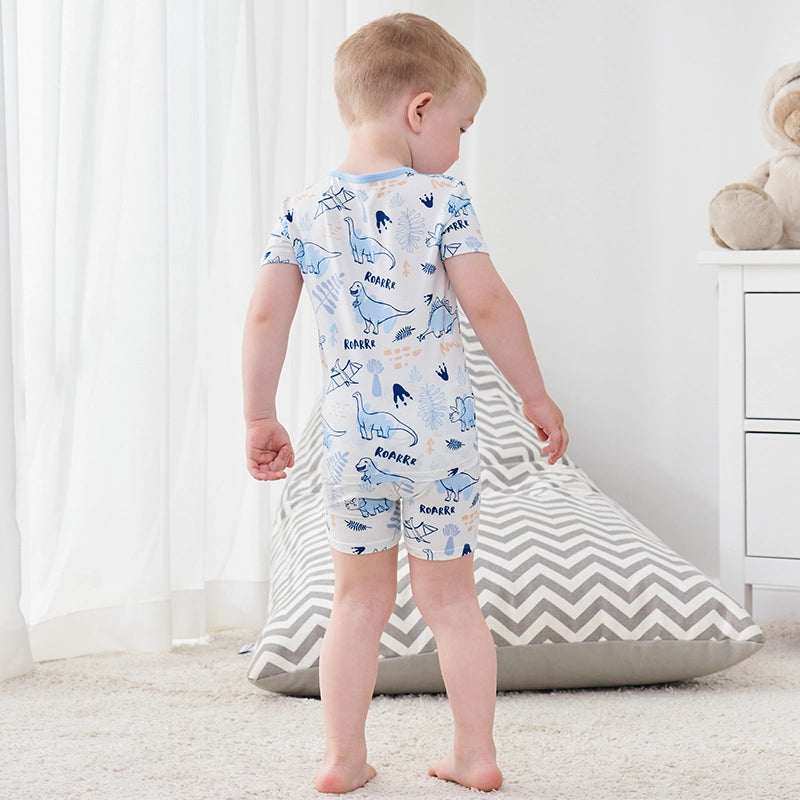 Manufacturer Wholesale Bamboo Childrens Pyjamas with Animal Print