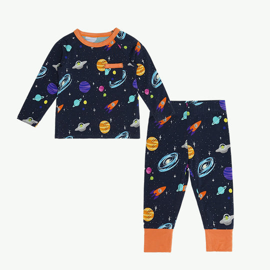 Wholesale Children Bamboo Pajama Set-2315580173