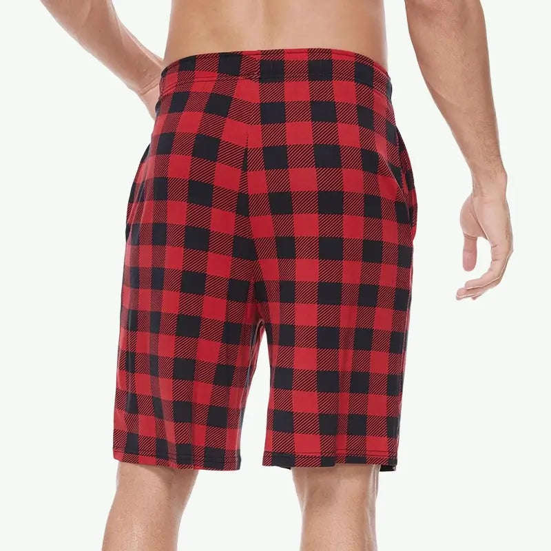 Custom Bulk Men Plaids Bamboo Paiama Pants Wholesale