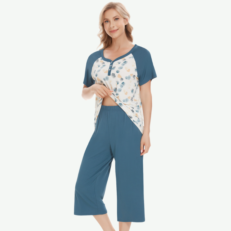 Manufacturer Women Cropped Sleepwear Set-G3720143