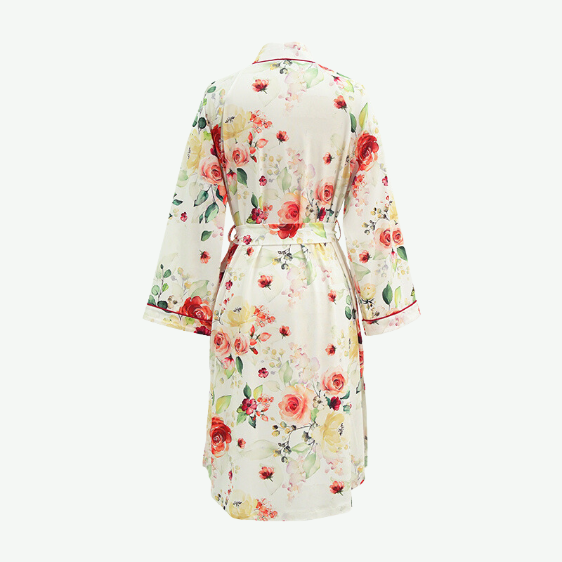 Wholesale Printed Women Kimono Robe-2215500097