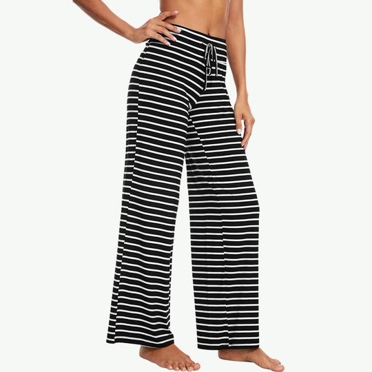 Women's Striped Lounge Soft Pj Pants Wholesale Pajama Pants Manufacturer