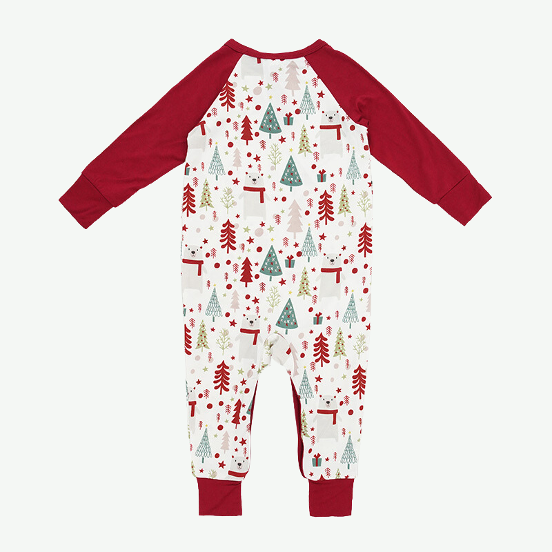 Custom Christmas Newborn Pajamas-2311820096