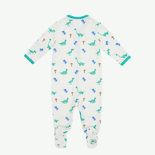 Bulk Infant Printed Footie Romper-2313810098