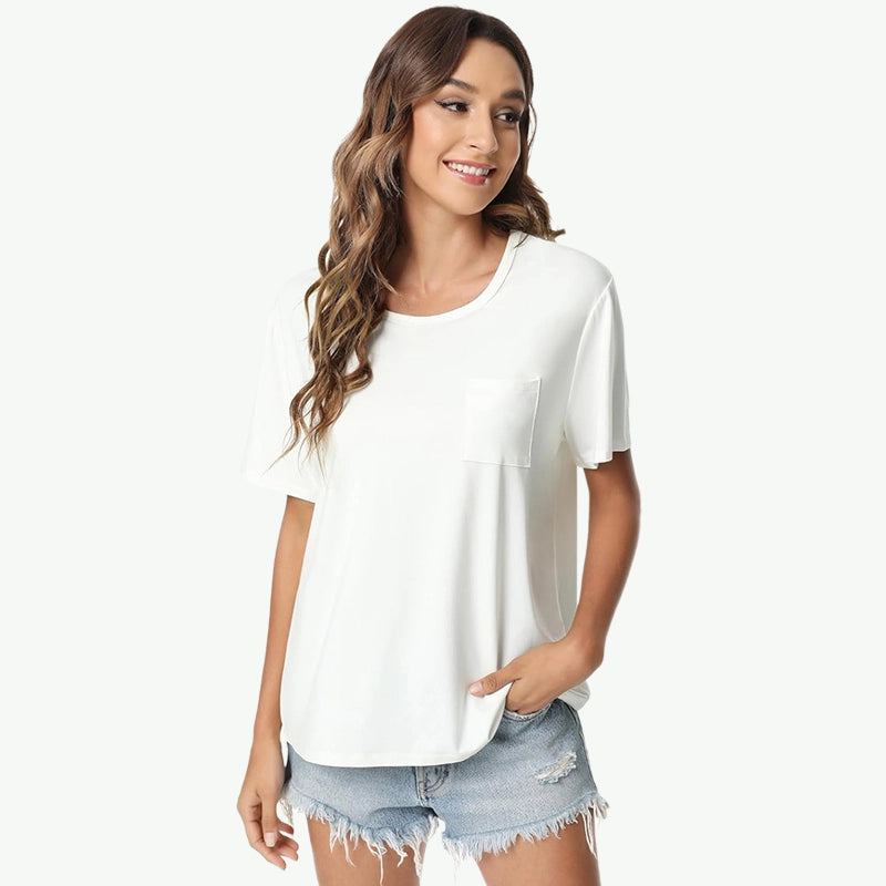 Factory Wholesale Bamboo Tee Shirts For Women