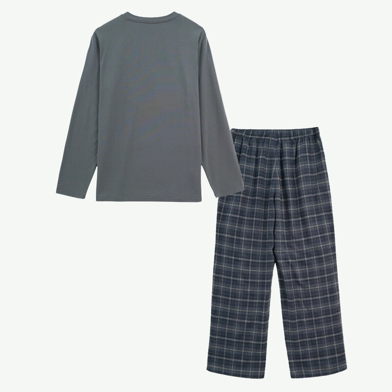 Custom Men Long Pajama Set-2311290075