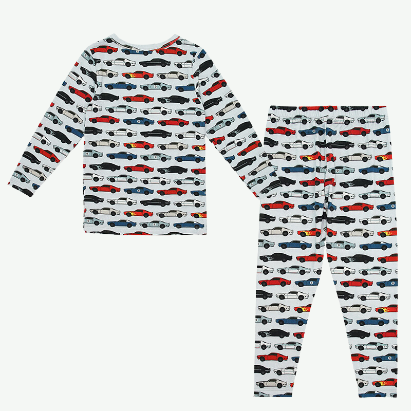 Wholesale Boy Car Printed Pj Lounge Set-2311290135