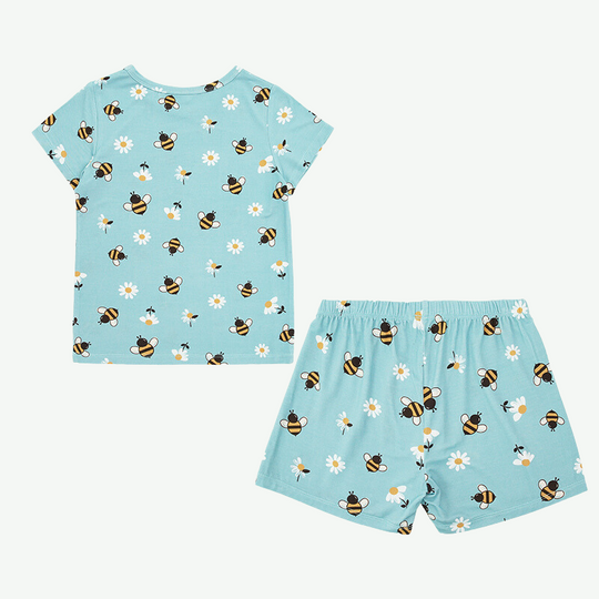 Summer Printed Children Pajama Set in Bulk-2311740073