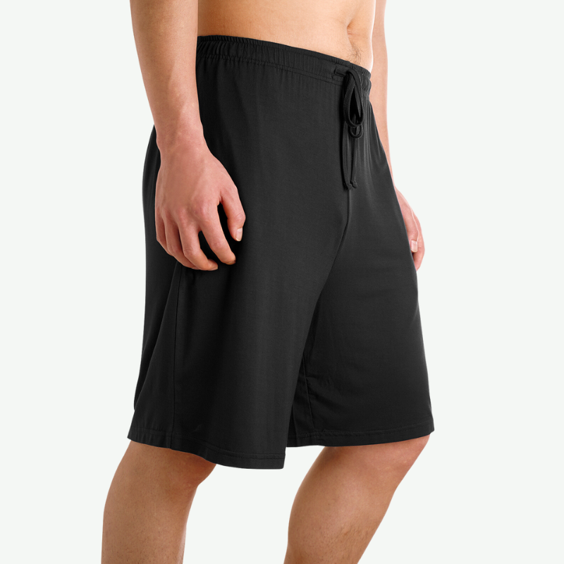 Pantalones cortos de pijama de bambú para hombre al por mayor -21145005