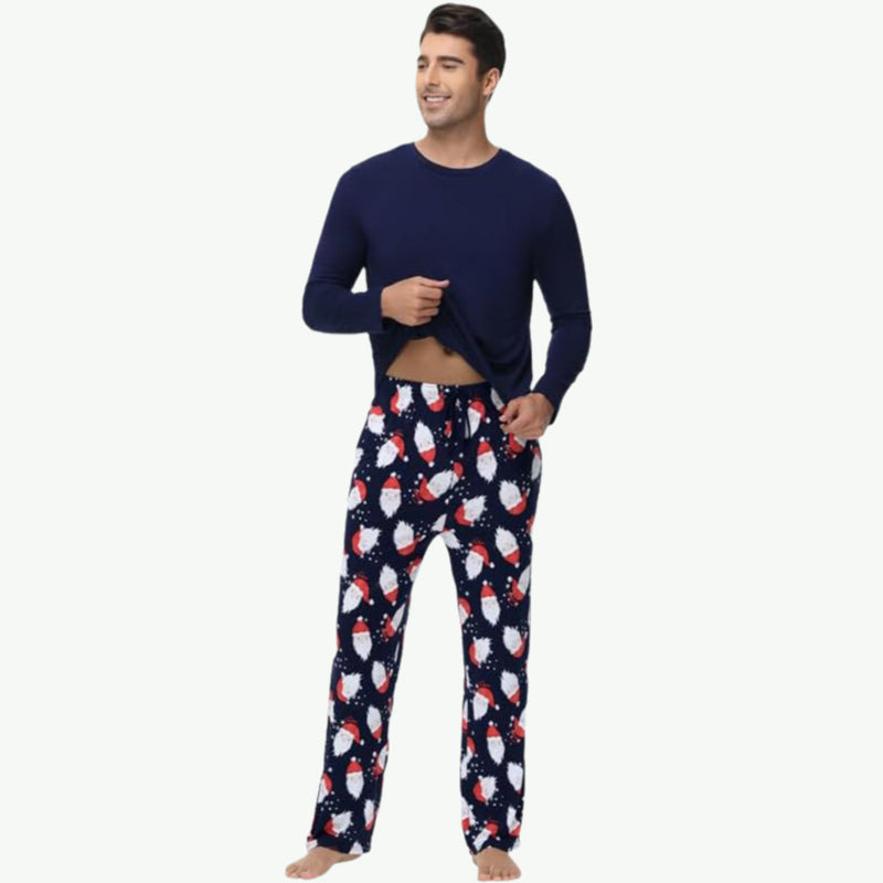 Wholesale Crewneck Sleepwear Lounge Sets For Men Pajama Manufacturer