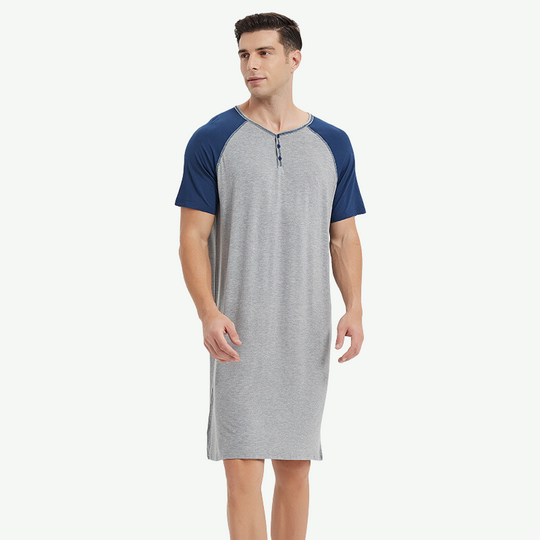 Bulk Cotton Men Nightgown-G3813023