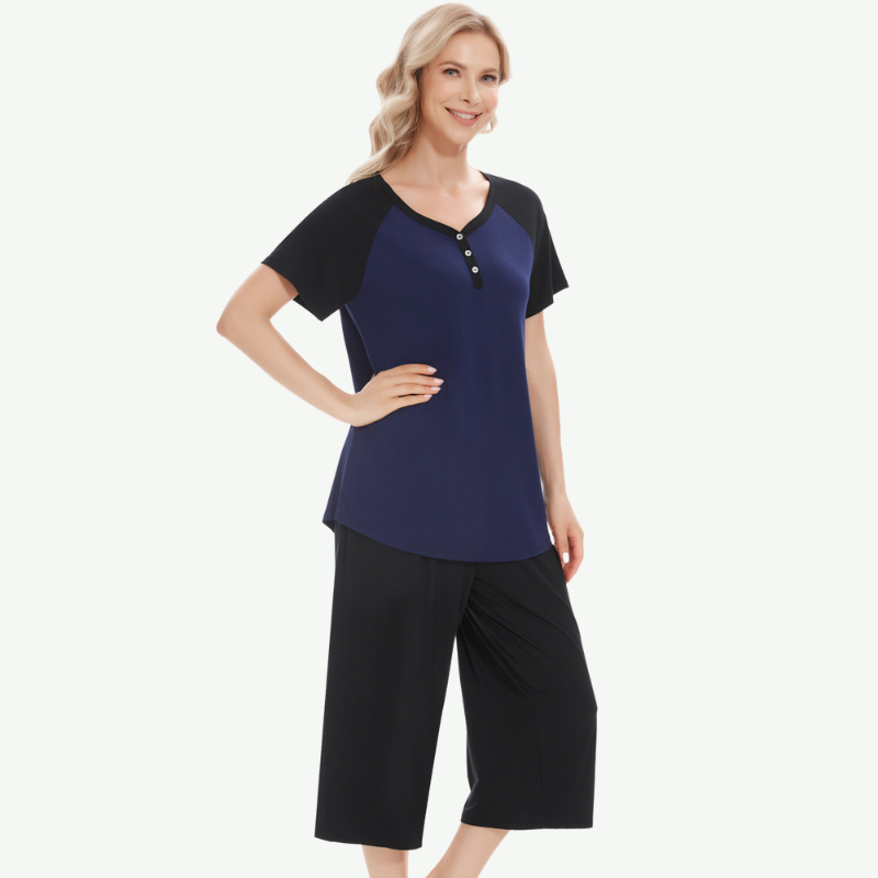 Manufacturer Women Cropped Sleepwear Set-G3720143