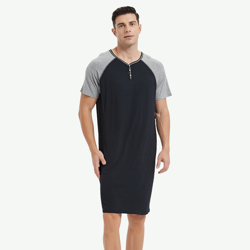 Bulk Men Modal Night Gown-G3813023