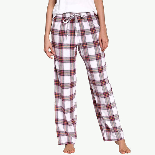 Plaid Pajama Pants Wholesale Bamboo  Bottoms Manufacturer