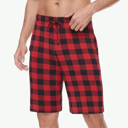 Custom Bulk Men Plaids Bamboo Paiama Pants Wholesale