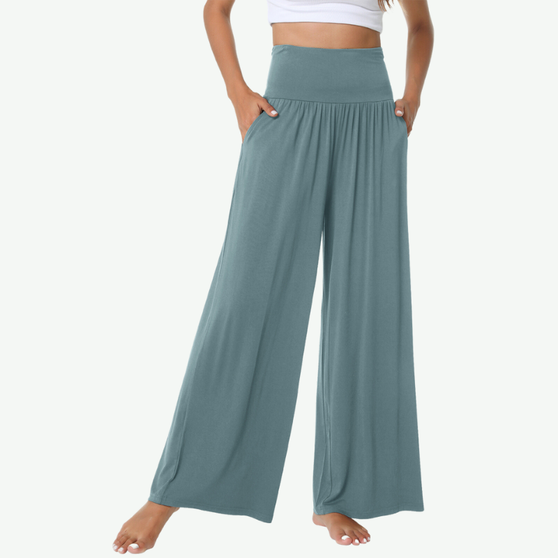 Pantalones de pijama de bambú para mujer a granel-21197018