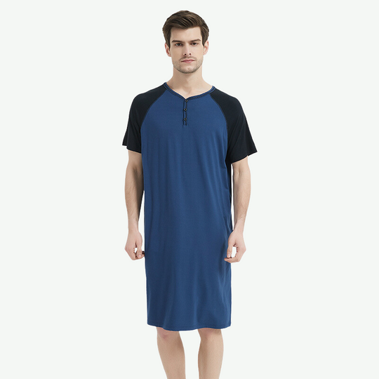 Wholesale Bamboo Mens Nightgown-G3813023