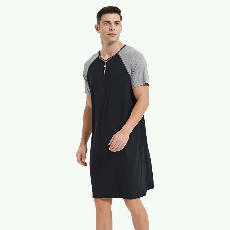 Bulk Men Modal Night Gown-G3813023