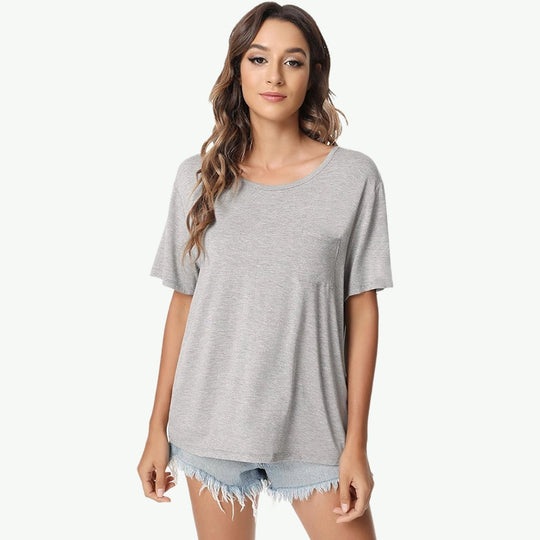 Factory Wholesale Bamboo Tee Shirts For Women