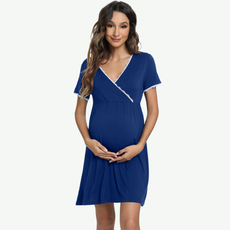 Bamboo 3 in 1 Maternity Nightgown Bulk--21197019