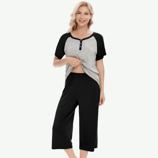 Manufacturer Women Cropped Sleepwear Set-G3720143