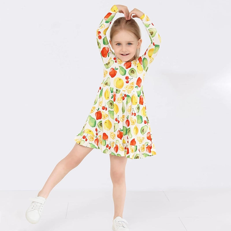 OEM Toddler Girls Bamboo Casual Dress - Childrenswear Manufacturer