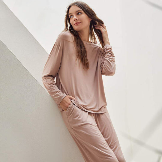 Suppliers Wholesale Soft Modal Pajama Set For Women