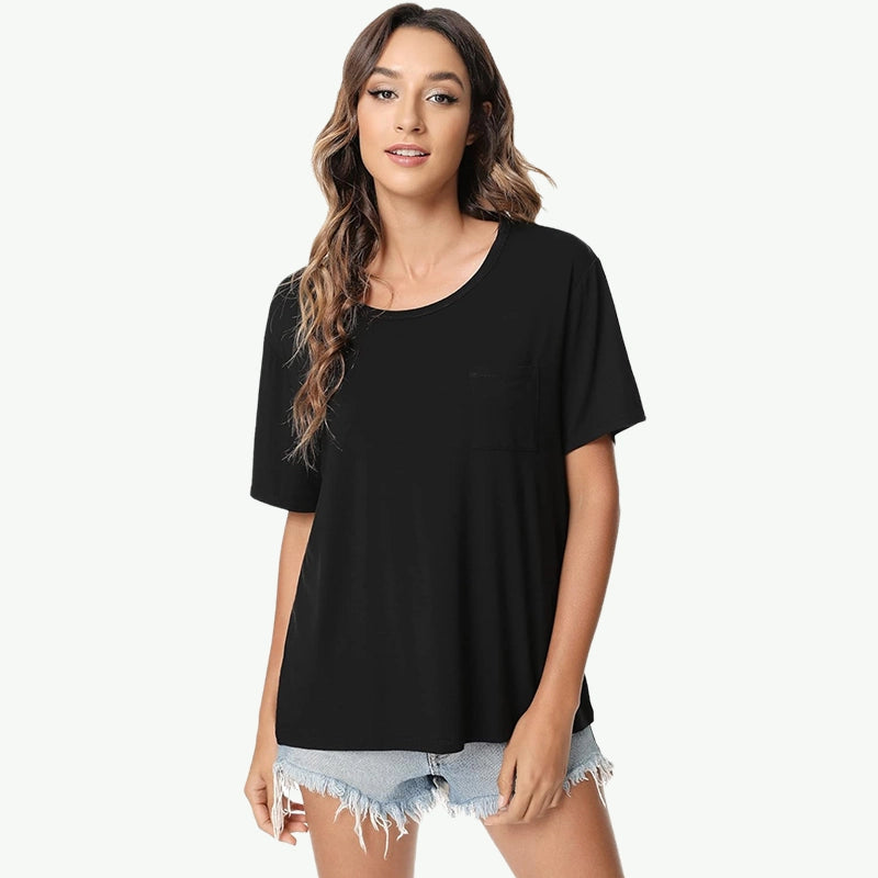 Factory Wholesale Bamboo Tee Shirts For Women