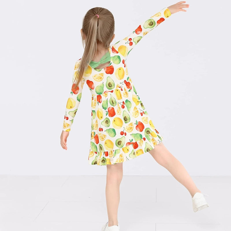 OEM Toddler Girls Bamboo Casual Dress - Childrenswear Manufacturer