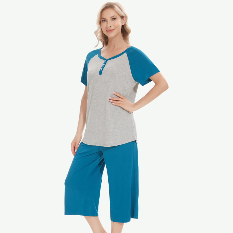 Manufacturer Women Cropped Sleepwear Set-G3720143