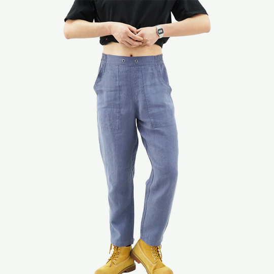 Wholesale High Quality Hemp Men Lounge Pants-2214980117