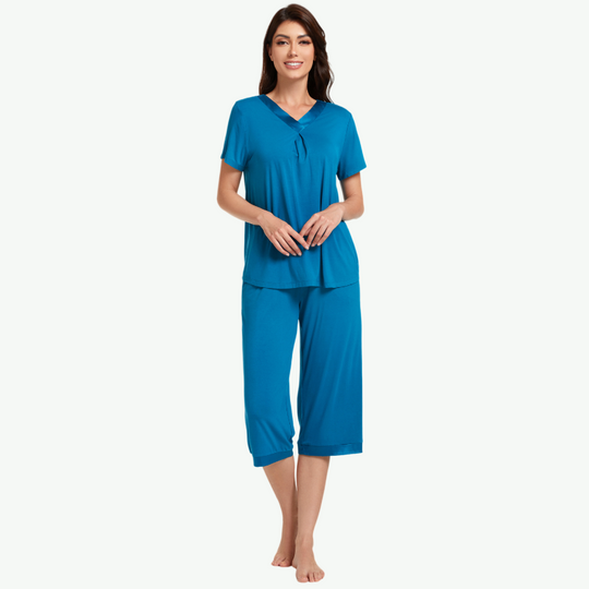 Bulk Women Capri Sleepwear Set-2315500011