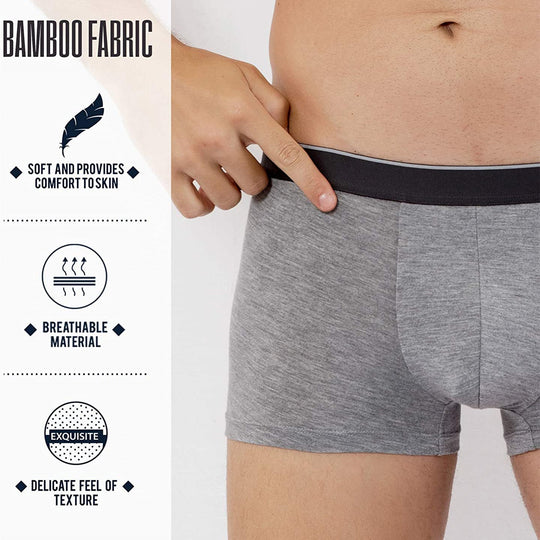 Slip en bambou pour homme Boxer léger et respirant